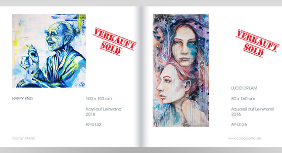 Popart trifft Präsentation – Verkaufsbereich bei carographic Ausstellung Cottbus
