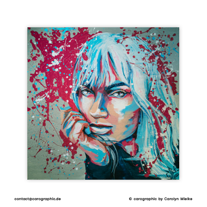 malerei, acryl portrait, gesichter, vernissage, popart, popart, Urbanart, expressive portrait, contemporaryart, face, art, germany, Kunst, carographic, carolyn mielke, cottbus