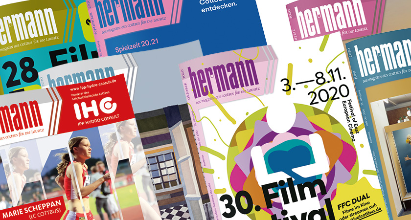 Magazingestaltung, layout, satzstudio, magagzin erstellen, grafik, carographic cottbus